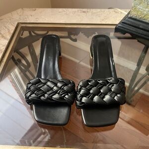 Black Kitten Heels